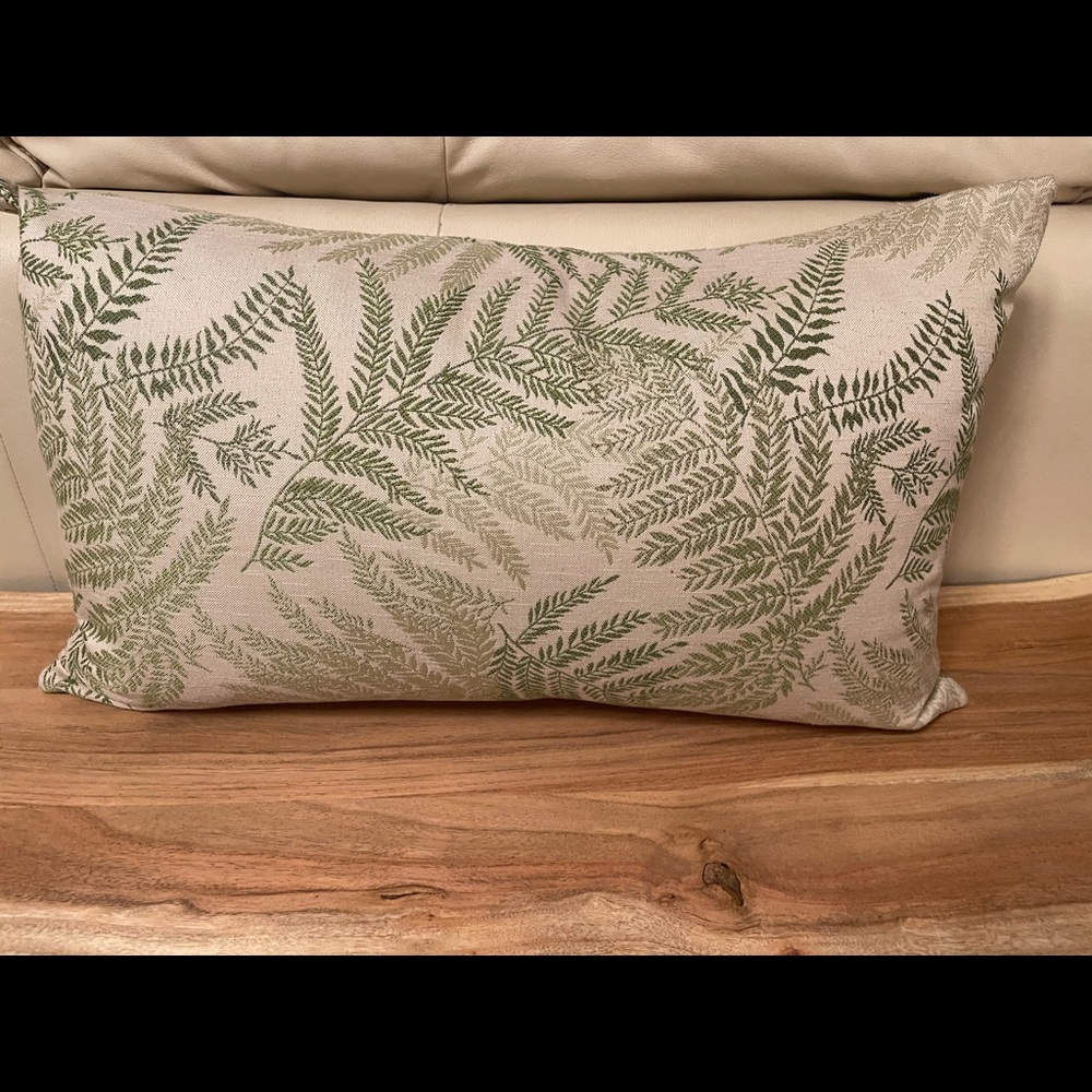 Pottery Barn Fern Pillow
